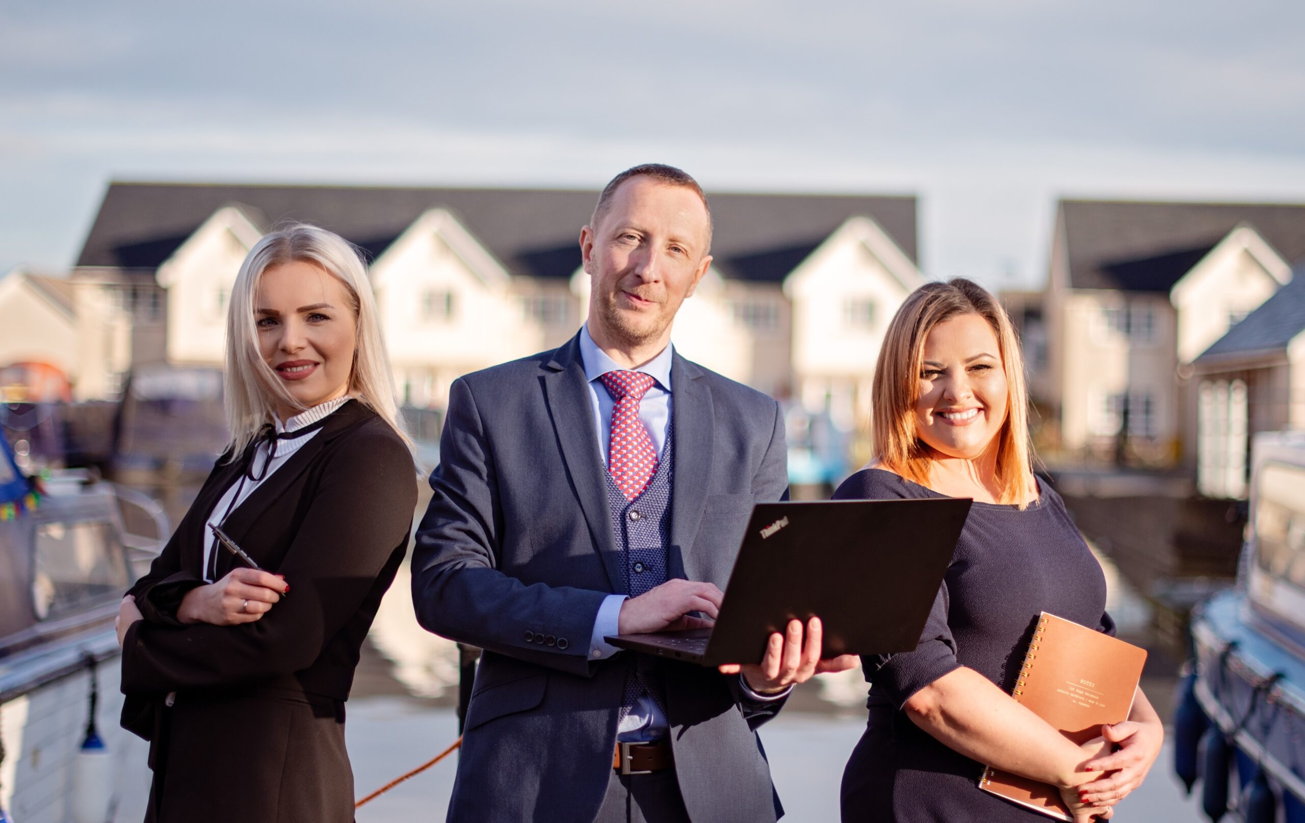 The trio of mortgage advisors at Getmortgage.uk